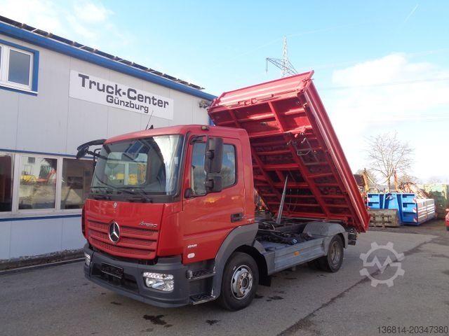 Furgón volquete MERCEDES-BENZ Atego 816 AHK 3-Sitzer EU6 Meiller Kipper
