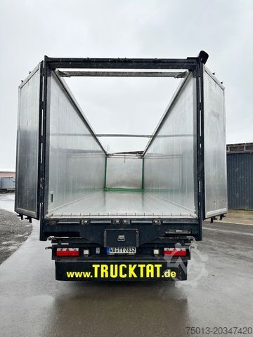 Auflieger mit Walkingfloor  H&W AGRAR 72 cbm,Lift-u. Lenkachse,Kornschieber