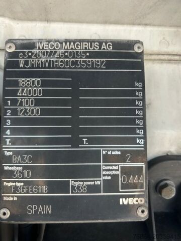 Volymdragbil IVECO STRALIS AS440, AUTOMATIK, E6, STANDKLIMA