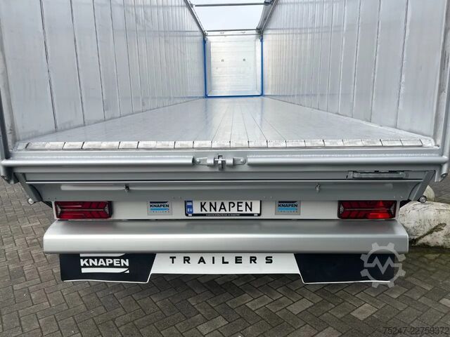 Piso móvel Knapen Trailers K100 - 92m3 Zijwandbeschermzeil 10mm *Nieuw / Neu*