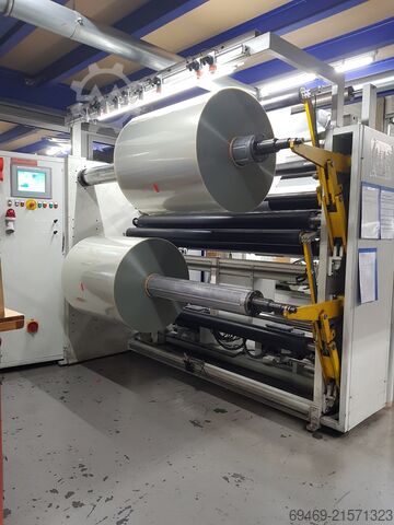 Máquina cortadora de rollos (Slitter) ANKUTRON 1800