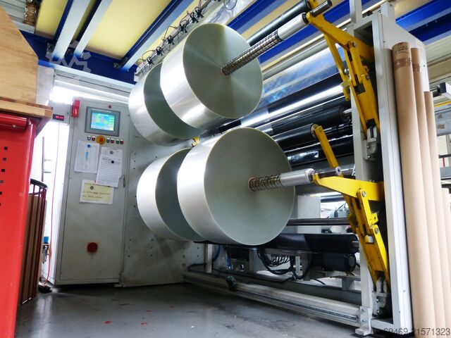 Máquina cortadora de rollos (Slitter) ANKUTRON 1800