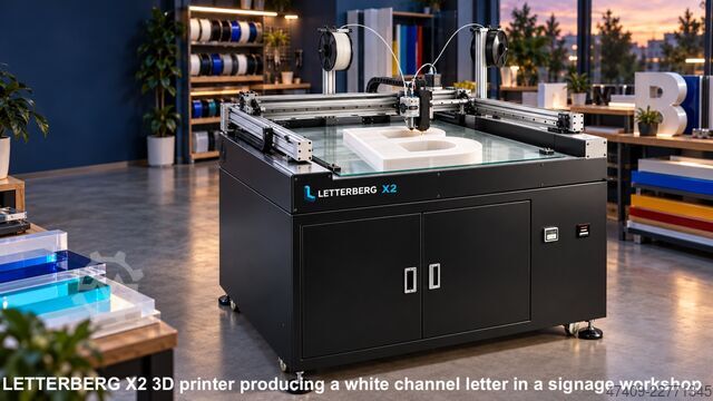 3D εκτυπωτής Gutenberg LETTERBERG X2
