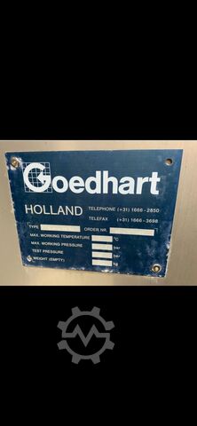 Evaporador de congelación rápida NH3 R717 Goedhart SLKH-99 M2