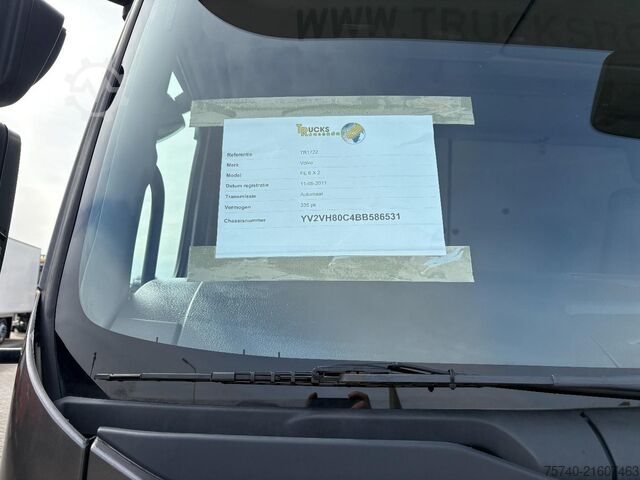 Kraanwagen Volvo FE 6 X 2 + HMF 1680  + CONTAINER SYSTEM