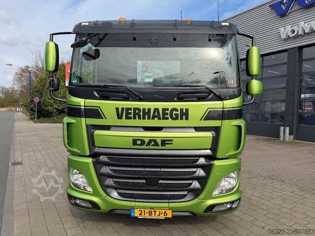 Containertransport (portaalarmsysteem) DAF CF 400 FAG 6X2 E6 / MEILLER AK 16 MT PORTAALARM /