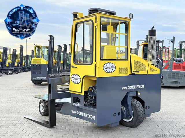 Dört yollu forklift Combilift C4800 GAS DUPLEX 4040MM FREE-LIFT