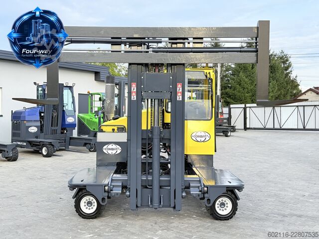 Dört yollu forklift Combilift C4800 GAS DUPLEX 4040MM FREE-LIFT