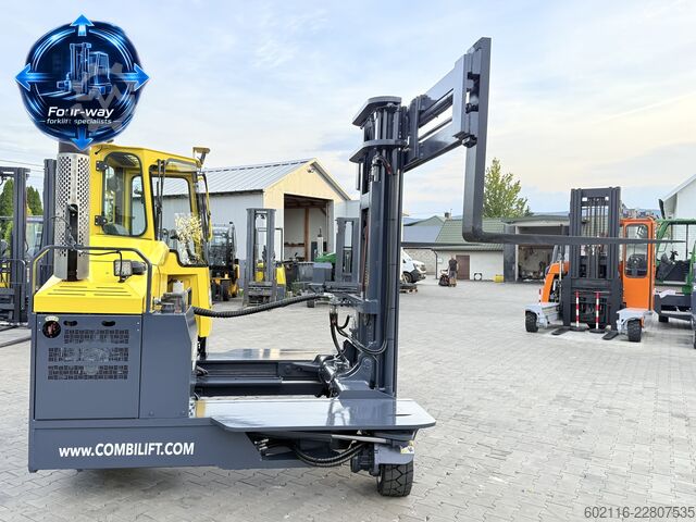 Dört yollu forklift Combilift C4800 GAS DUPLEX 4040MM FREE-LIFT