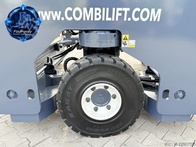 Dört yollu forklift Combilift C4800 GAS DUPLEX 4040MM FREE-LIFT