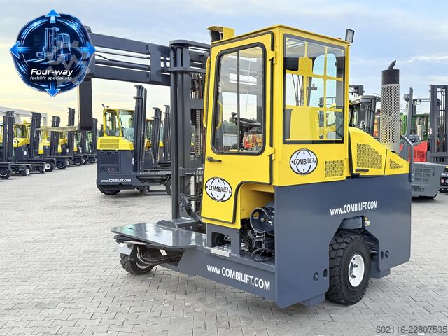Dört yollu forklift Combilift C4800 GAS DUPLEX 4040MM FREE-LIFT
