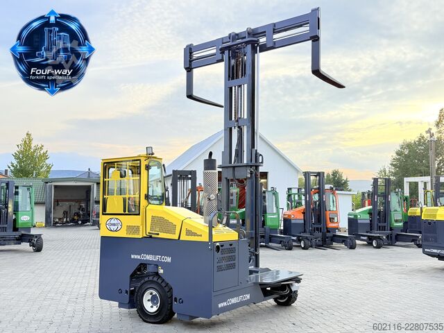 Dört yollu forklift Combilift C4800 GAS DUPLEX 4040MM FREE-LIFT