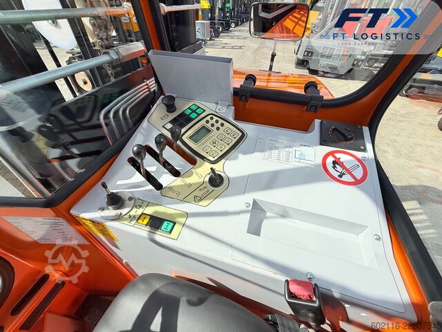 Dört yollu forklift Hubtex DQ45-D TRIPLEX 5500 FORK POSITIONER
