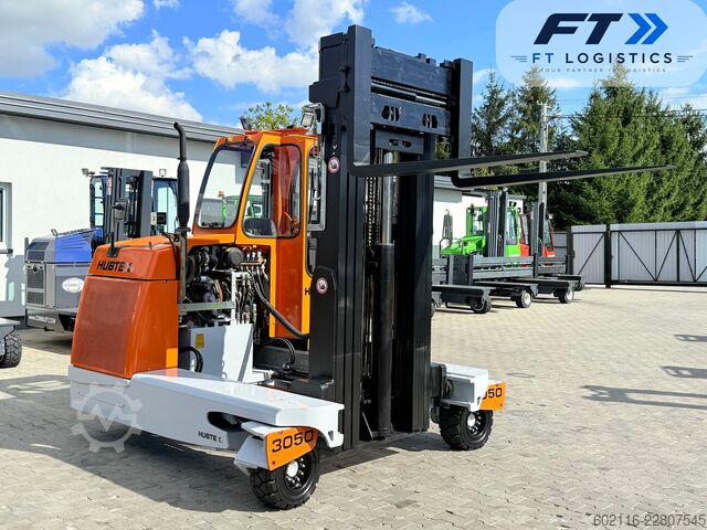 Dört yollu forklift Hubtex DQ45-D TRIPLEX 5500 FORK POSITIONER