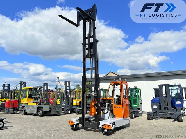 Dört yollu forklift Hubtex DQ45-D TRIPLEX 5500 FORK POSITIONER