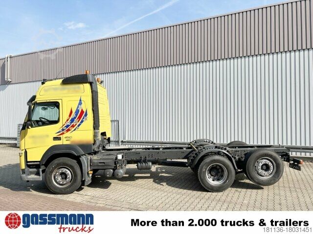 Vrachtwagenchassis Volvo FM 450 6x2, Motorabtrieb, Lenk-/Liftachse