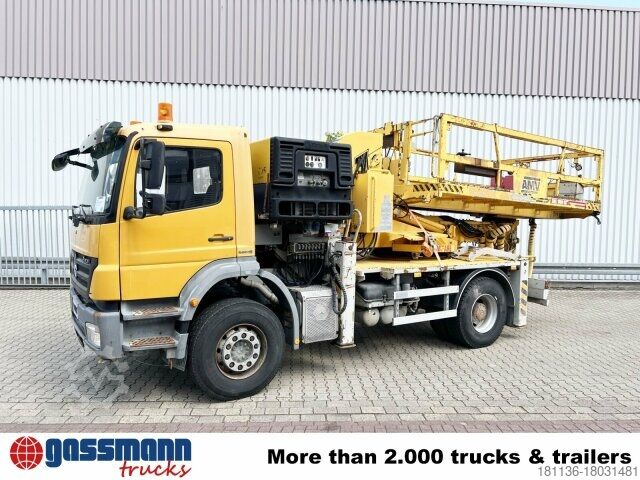 Kamion za specijalne namene Mercedes-Benz Axor 1824 K 4x2, AMV Hubsteiger + Kompressor, Funk