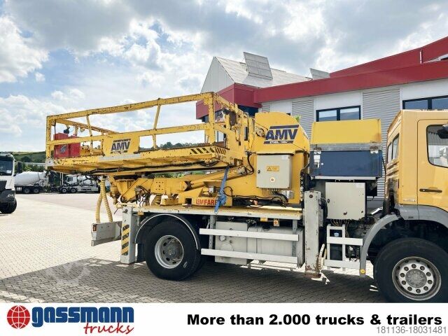 Kamion za specijalne namene Mercedes-Benz Axor 1824 K 4x2, AMV Hubsteiger + Kompressor, Funk