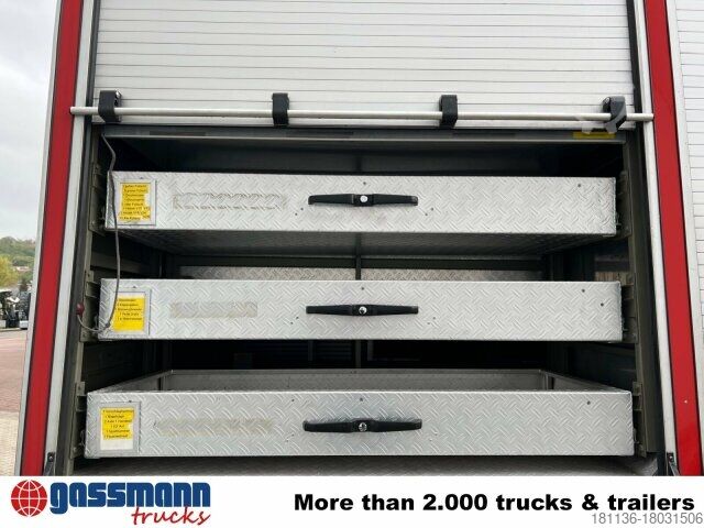 Tűzoltóautó Mercedes-Benz 1219 AF 4x4, Rüstwagen, Seilwinde, Stromaggregat