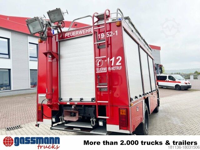 Tűzoltóautó Mercedes-Benz 1219 AF 4x4, Rüstwagen, Seilwinde, Stromaggregat