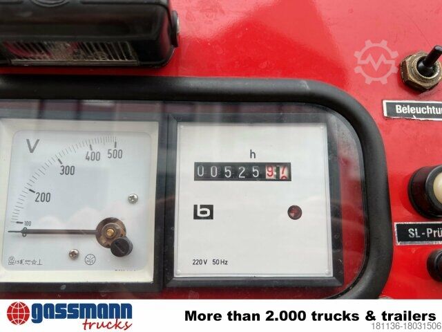 Tűzoltóautó Mercedes-Benz 1219 AF 4x4, Rüstwagen, Seilwinde, Stromaggregat