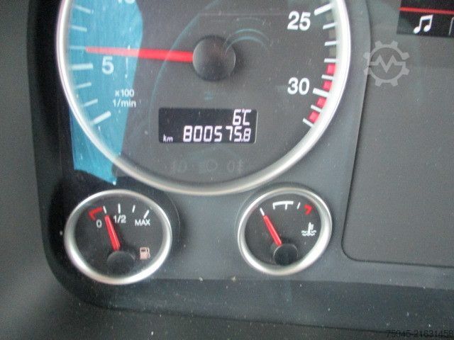 Flatbed truck with tarp MAN TGM 18.320, LBW, Luft-Luft, TÜV 04/2026