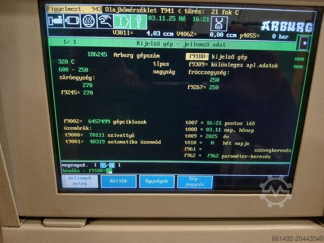 Spuitgietmachine Arburg 320C 600-250