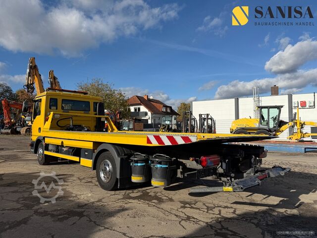 Ciężarówka holownicza MAN TGL 12.220/Schiebeplateau/Hubbrille/Seil