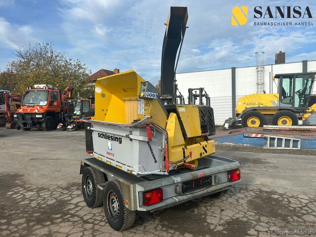 Holzzerkleinerer Schliesing 355 TX Holzhacker/Schredder/Häcksler/21 cm ⌀