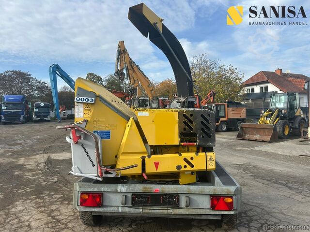 Holzzerkleinerer Schliesing 355 TX Holzhacker/Schredder/Häcksler/21 cm ⌀