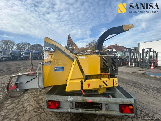 Holzzerkleinerer Schliesing 355 TX Holzhacker/Schredder/Häcksler/21 cm ⌀