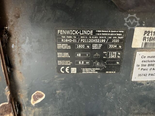 Reach Truck Linde R16HD-01