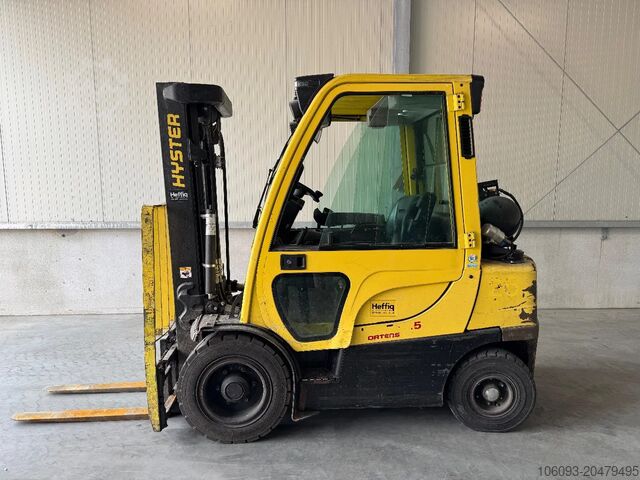 Gabelstapler Hyster H25 FT 3-delige mast   Sideshift      Cabine