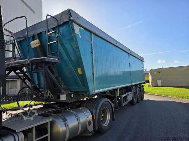 Kippers oplegger REISCH 49 cbm Getreidekipper GNP, Lift, SAF Scheibe