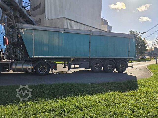 Kippers oplegger REISCH 49 cbm Getreidekipper GNP, Lift, SAF Scheibe