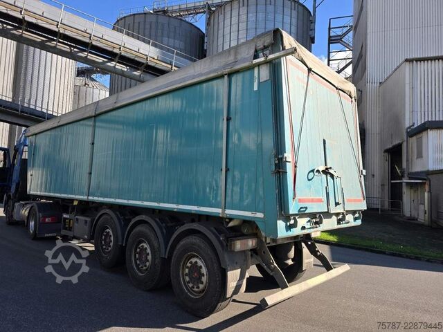 Kippers oplegger REISCH 49 cbm Getreidekipper GNP, Lift, SAF Scheibe
