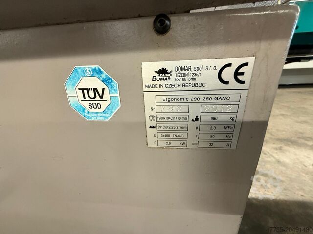 Serra de fita BOMAR Ergonomic 290.250 Ganz