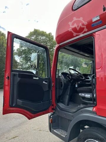 Tarpaulin MAN TGL 8.180 FBL Plane langes Haus Topsleeper Klima