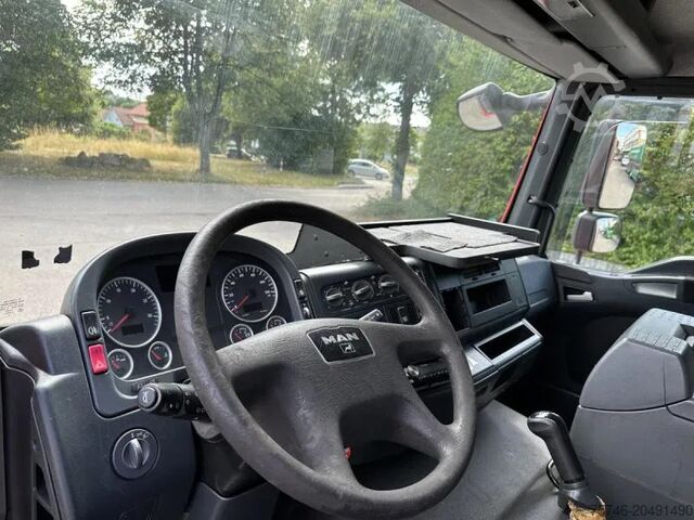 Tarpaulin MAN TGL 8.180 FBL Plane langes Haus Topsleeper Klima