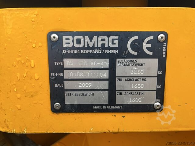Combi Roller Bomag BW 125 AC-4