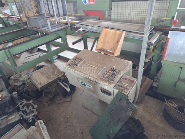 Through-feed machining center Hundegger p10