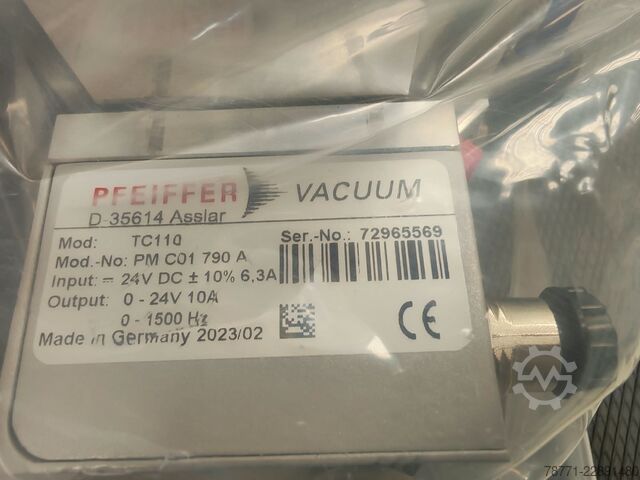 Turbomolekulární vývěva Pfeiffer SplitFlow 80 + TC110 controller