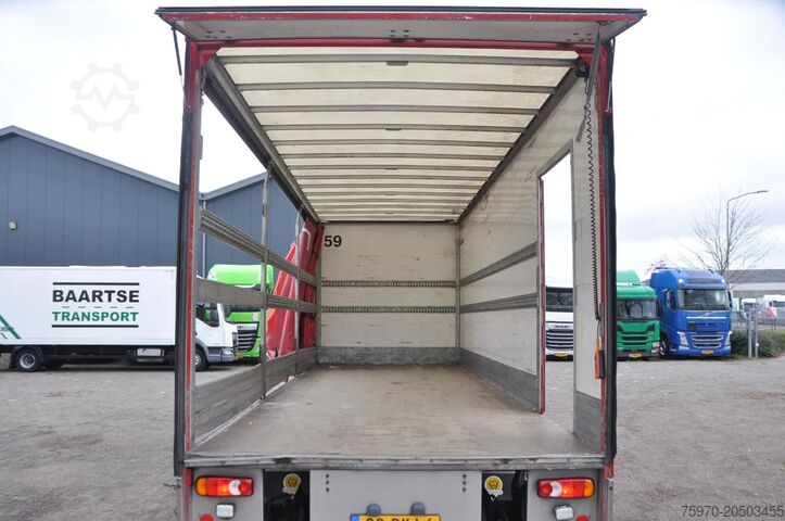 Koffer Volvo FL 250 16 Tonner SCHUIFZEIL + GESLOTEN BAK + LA...