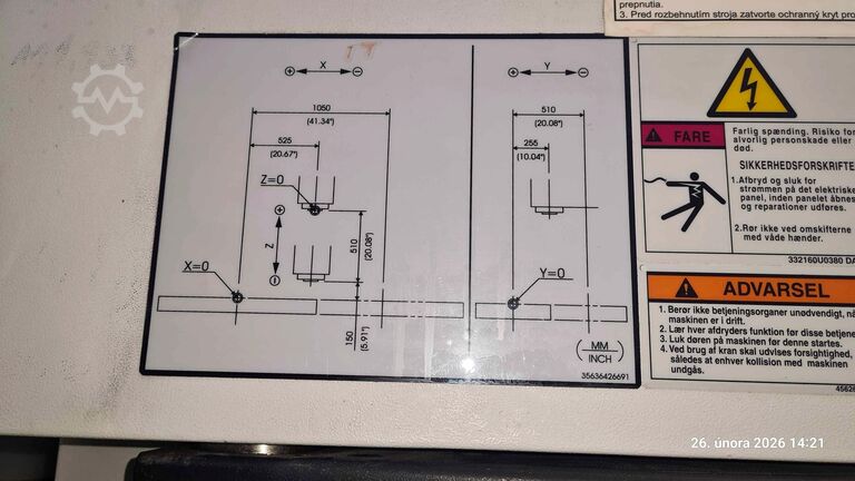 Vertikales Bearbeitungszentrum Mazak Nexus VCN510C