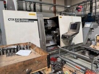 CNC eszterga- és maróközpont Gildemeister CTX 420 V6 Linear