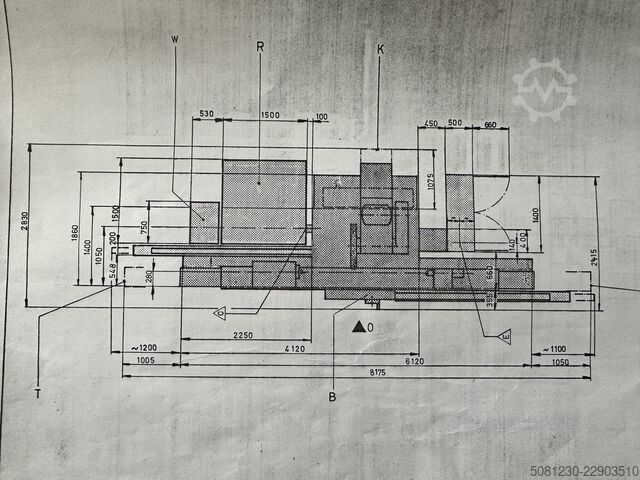 Mașină de rectificat rotund Schaudt A801 N2500 Schaudt Rundschleifmaschine A801 N2500