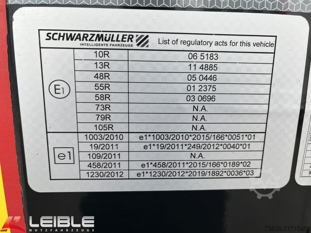 Semirremolque volquete SCHWARZMÜLLER SK*25m³ Thermo Mulde*E-Verdeck*BPW*Hardox