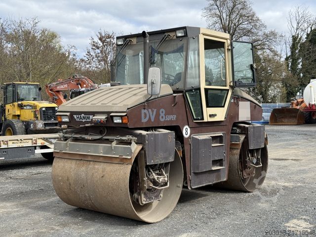 Envalsvält HAMM DV 08 Super Walze 12 Ton *Vibrator *Streuer
