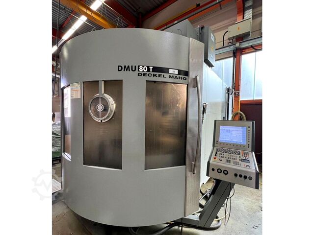 Pionowe centrum obróbcze DECKEL MAHO DMU 80T