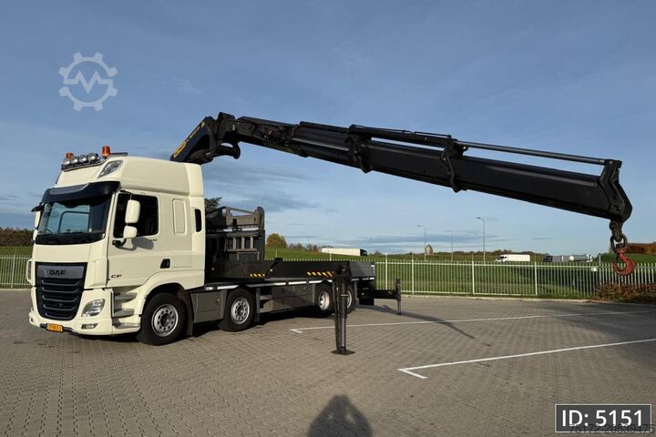 Crane truck DAF CF 530 SC, Euro 6, Palfinger PK76002-EH / 76 TM...